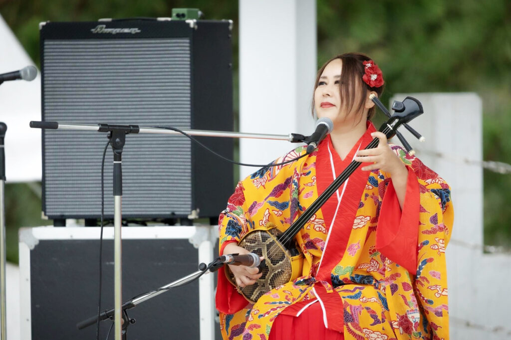きらら博記念公園にて、島袋りりあ